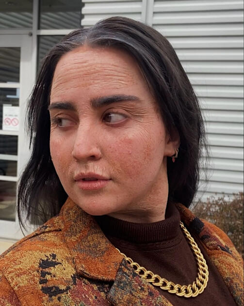 Latex Stipple Old Age | applied by AnnaLee