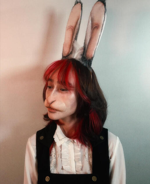 Foam Latex Nose | applied by AnnaLee