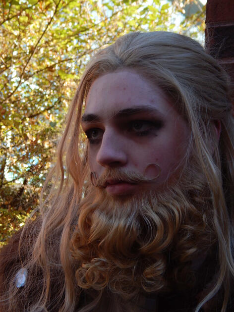 Beard | made and applied by AnnaLee, makeup by AnnaLee